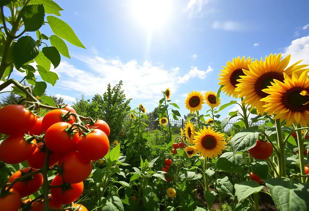 Tips para un huerto vibrante este verano