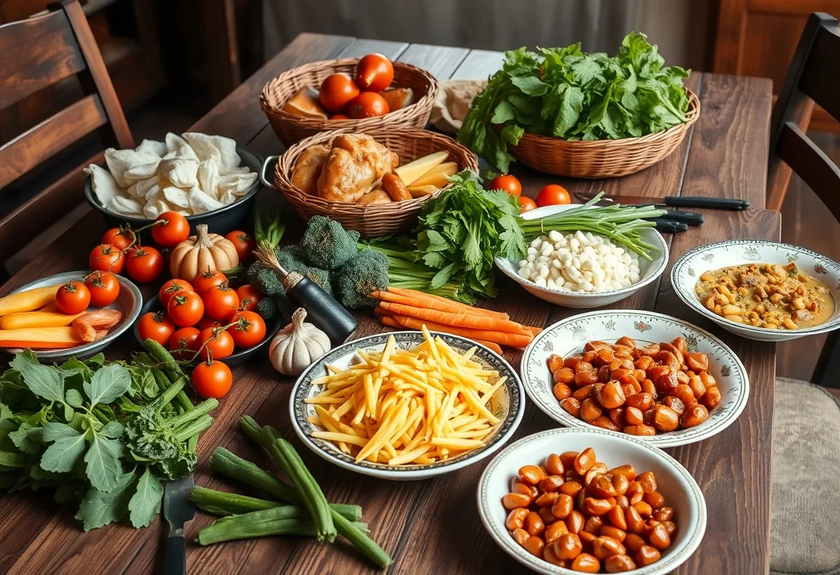 Delicioso catering con sabores frescos