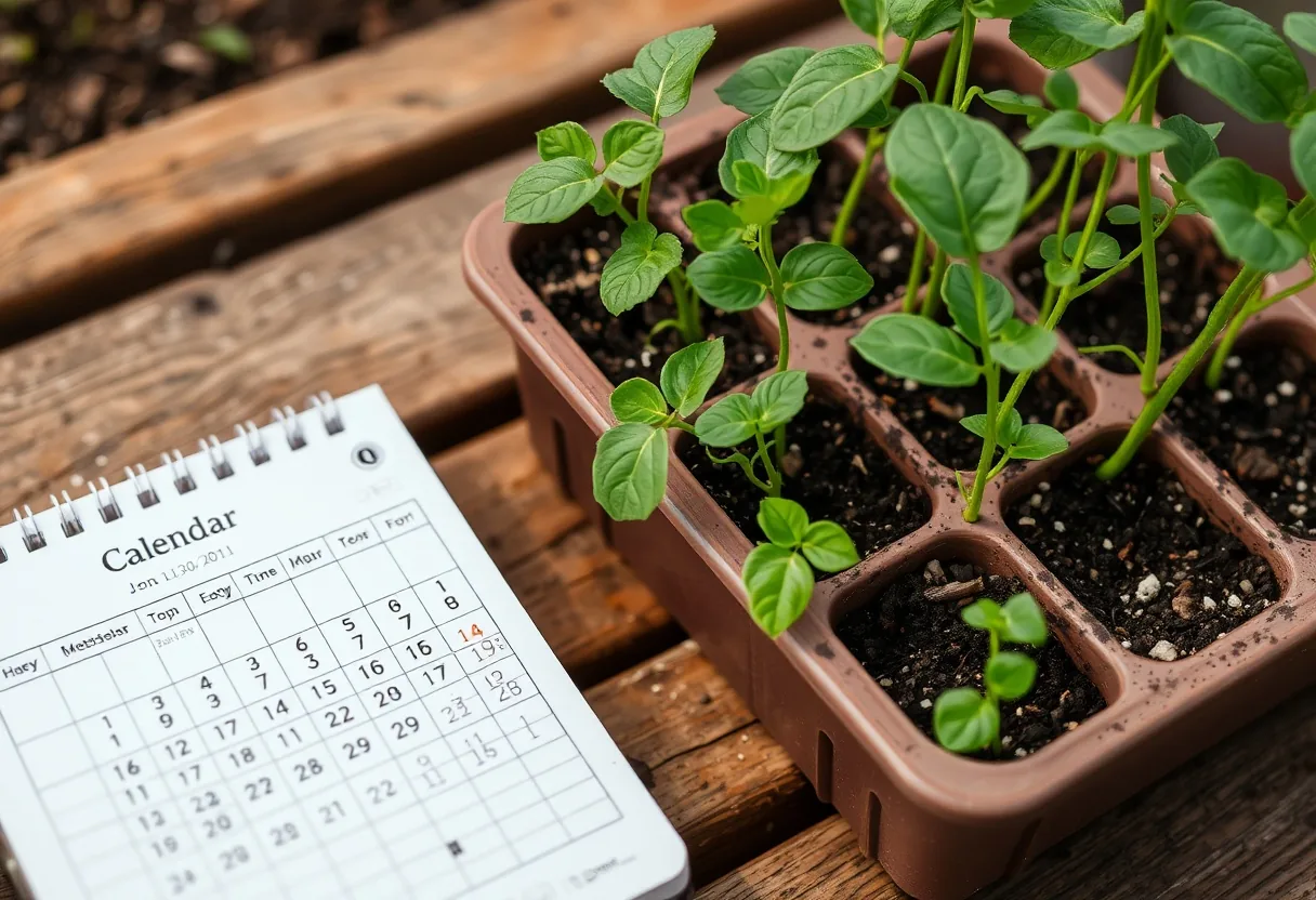 Planifica tu siembra con nuestro calendario
