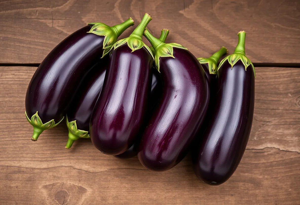 ¡Berenjenas deliciosas para disfrutar hoy! 🍆 #RecetaSaludable #ComidaSana