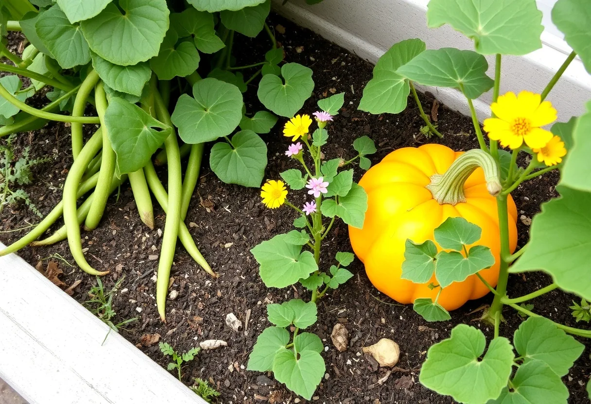 Variedades ideales para asociar con calabazas 🌿