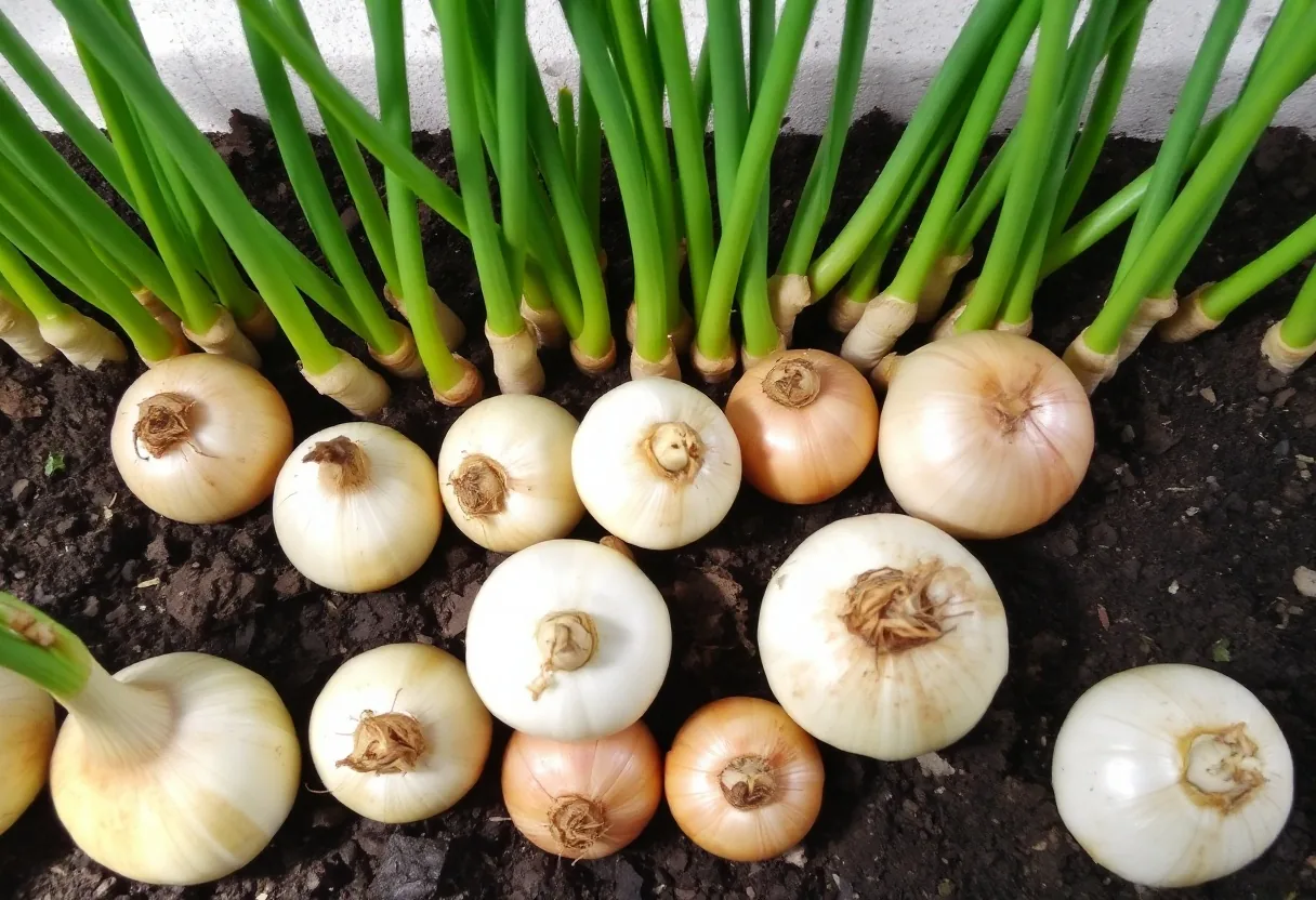 Cómo plantar cebollas en casa y disfrutar de cosechas frescas todo el año