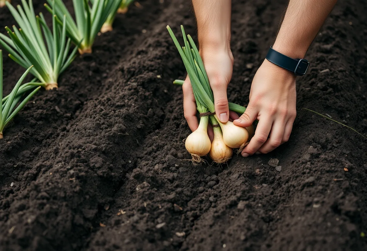 Métodos efectivos para plantar cebollas