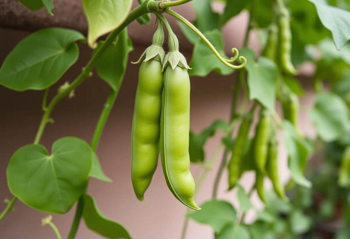 ¡Cultiva guisantes frescos en tu huerto urbano! 🌱 #HuertoUrbano #GuisantesFresc