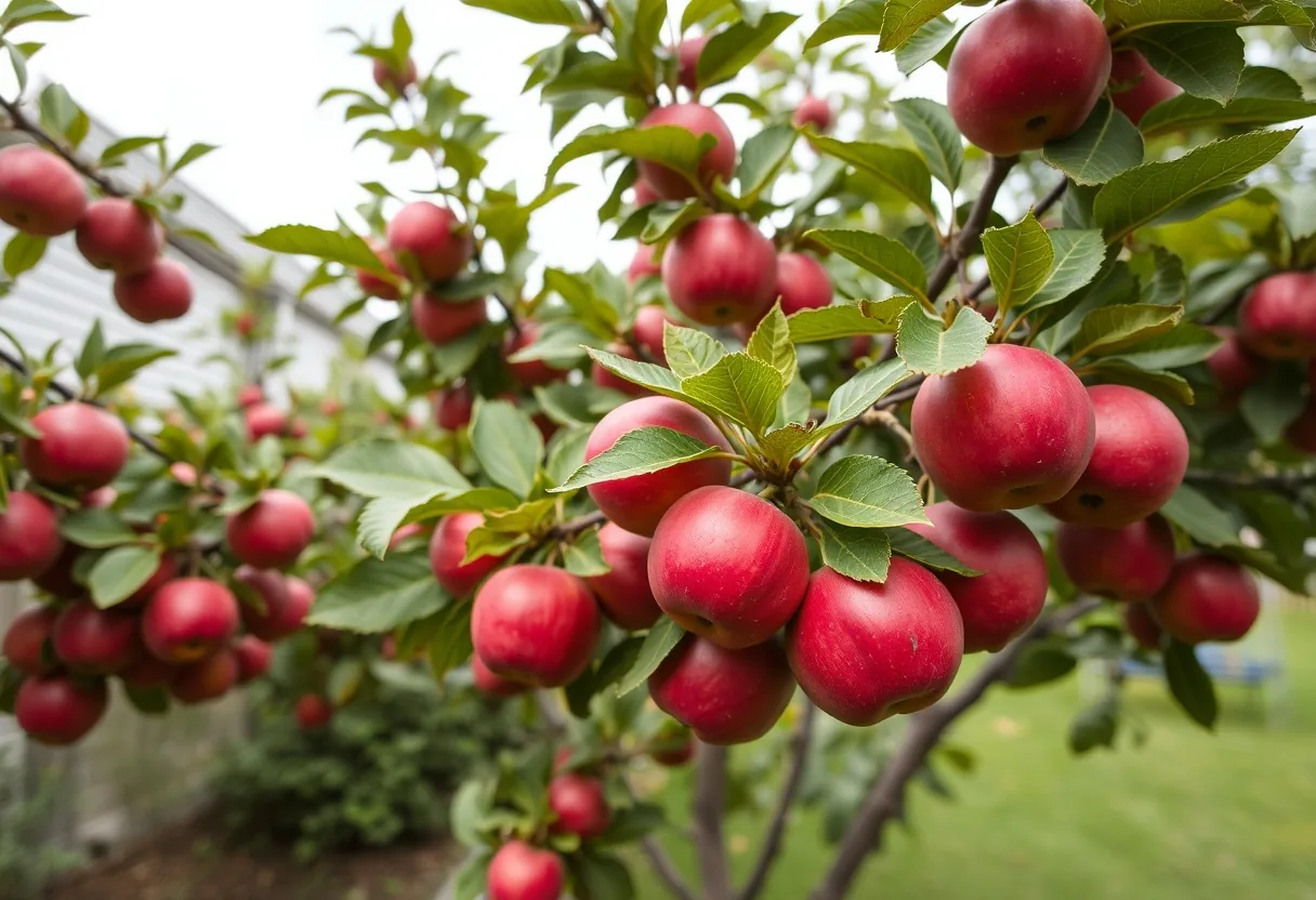 ¡Cultiva manzanas frescas en casa!