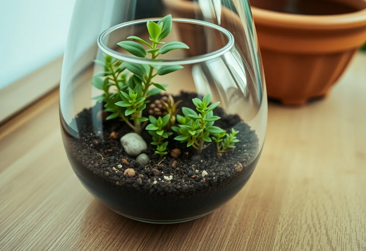 ¡Terrario ecológico: naturaleza en casa! 🌿