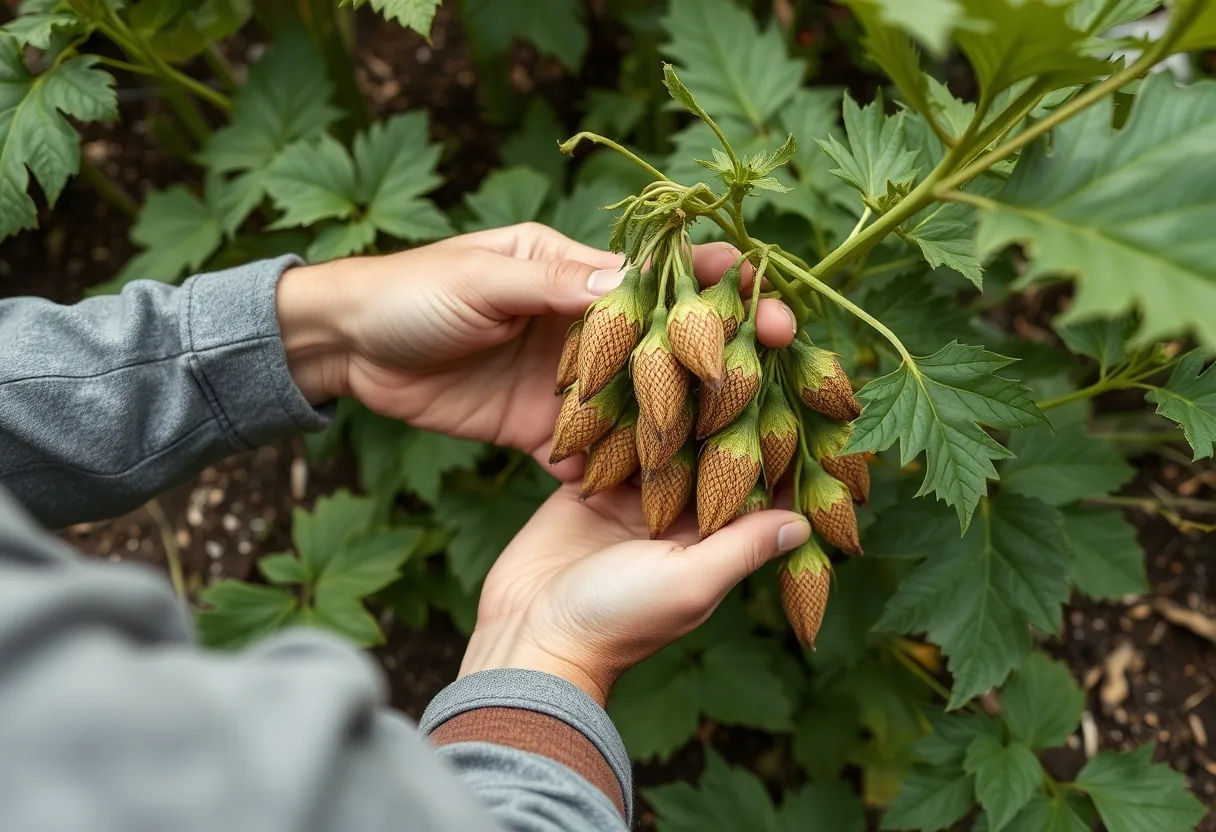 Selección experta de plantas para recolección de semillas