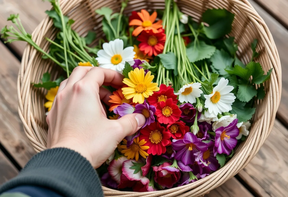 Seleccionando flores perfectas para tu evento único