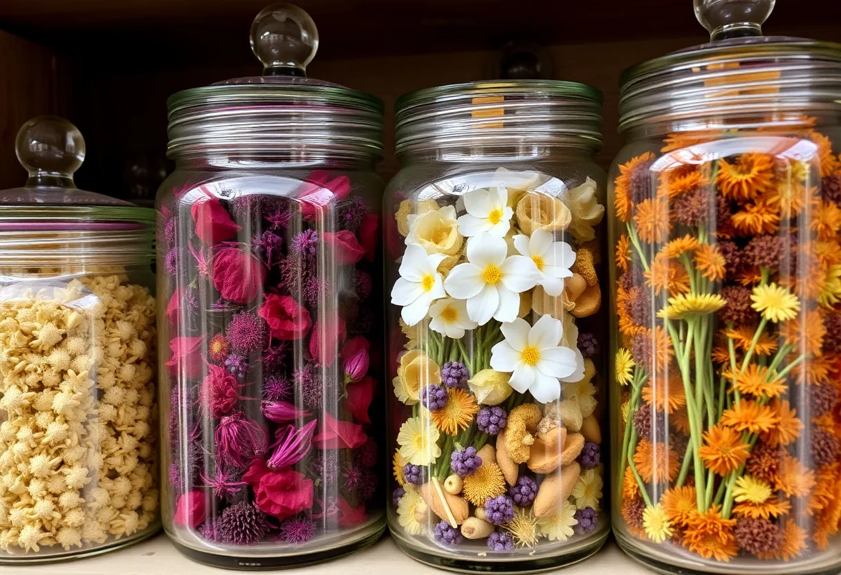 Consejos para preservar flores secas