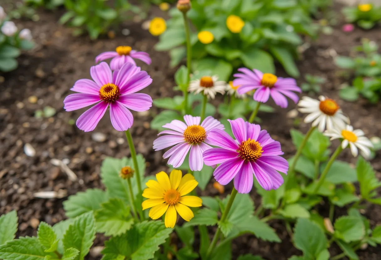 Abonos orgánicos: clave para flores comestibles