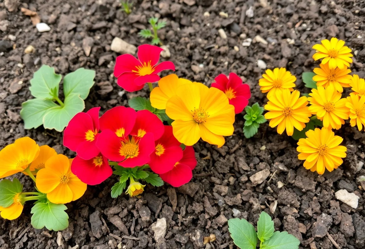Abonos orgánicos: vital para flores comestibles