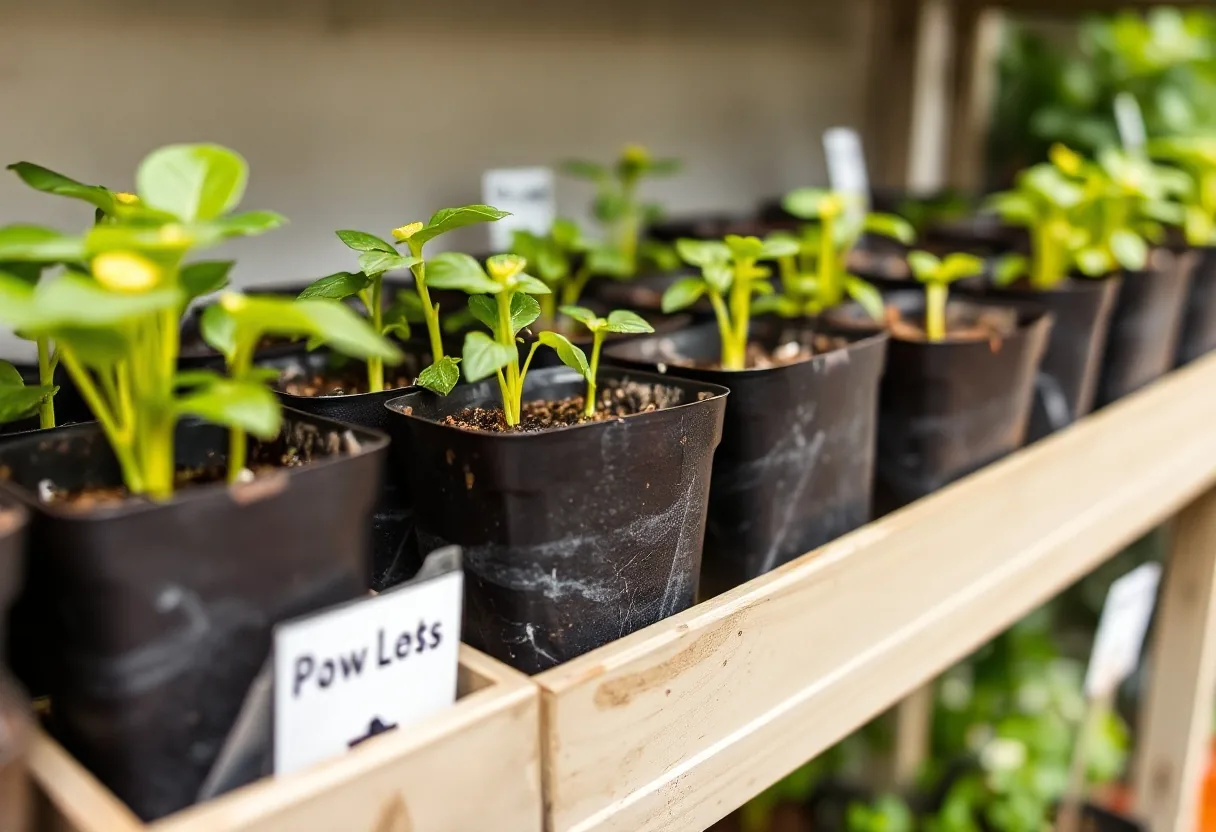 Cómo usar bioplásticos en la jardinería urbana