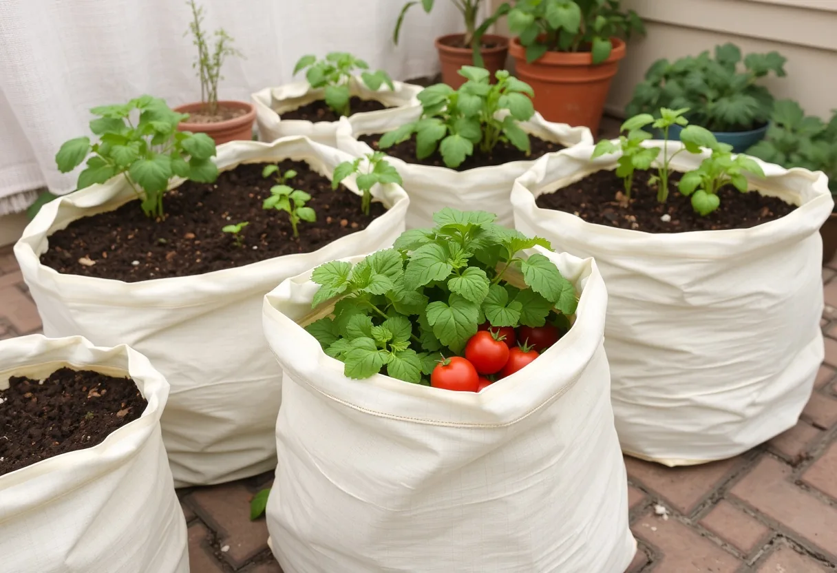 Cómo usar bolsas de cultivo para tu huerto