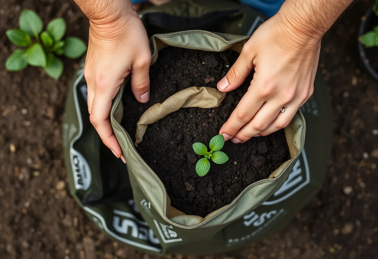 Preparando bolsas para cultivo: paso a paso