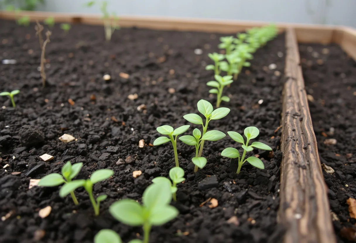 Beneficios del carbón vegetal en jardinería