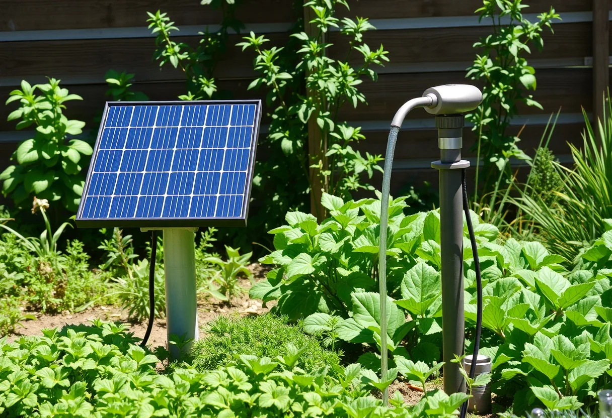 Beneficios de la energía solar en jardinería