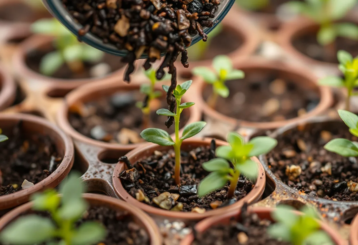 Cómo usar fertilizantes naturales en microhuertos