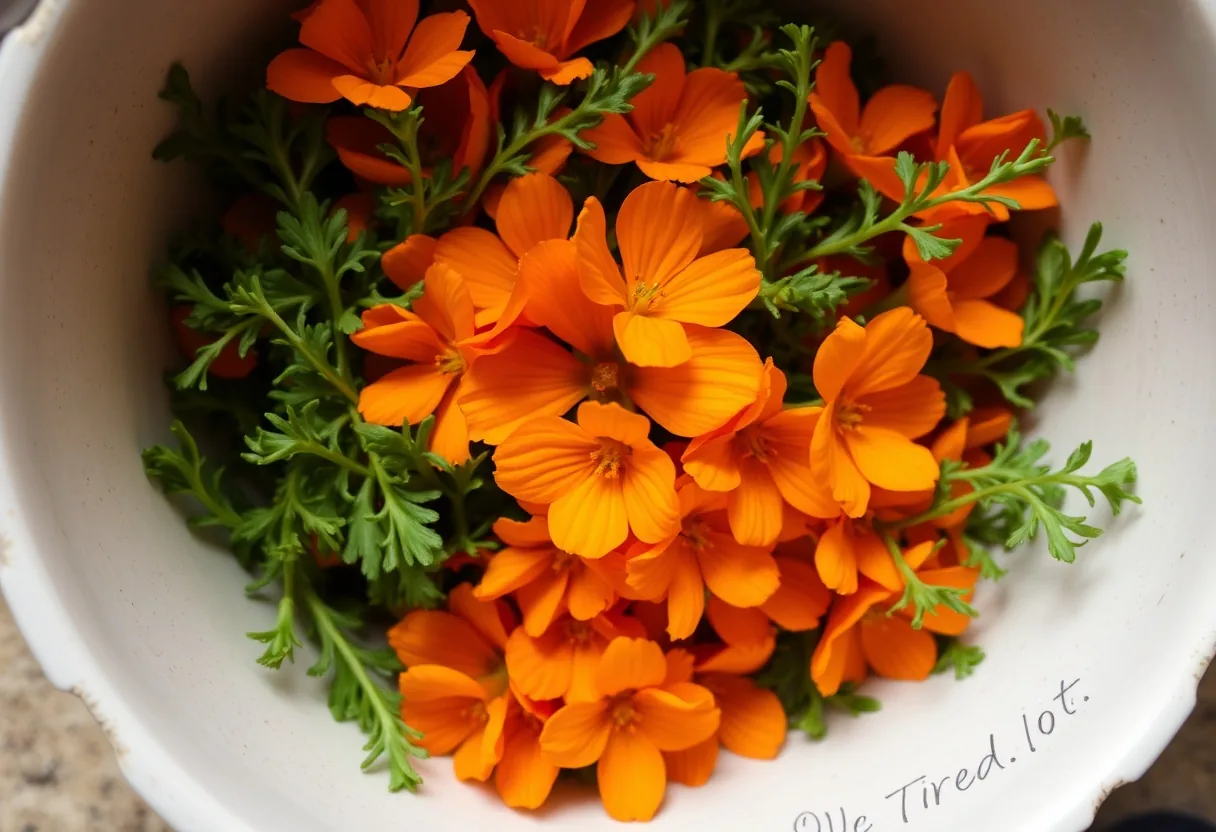 Descubre flores comestibles frescas