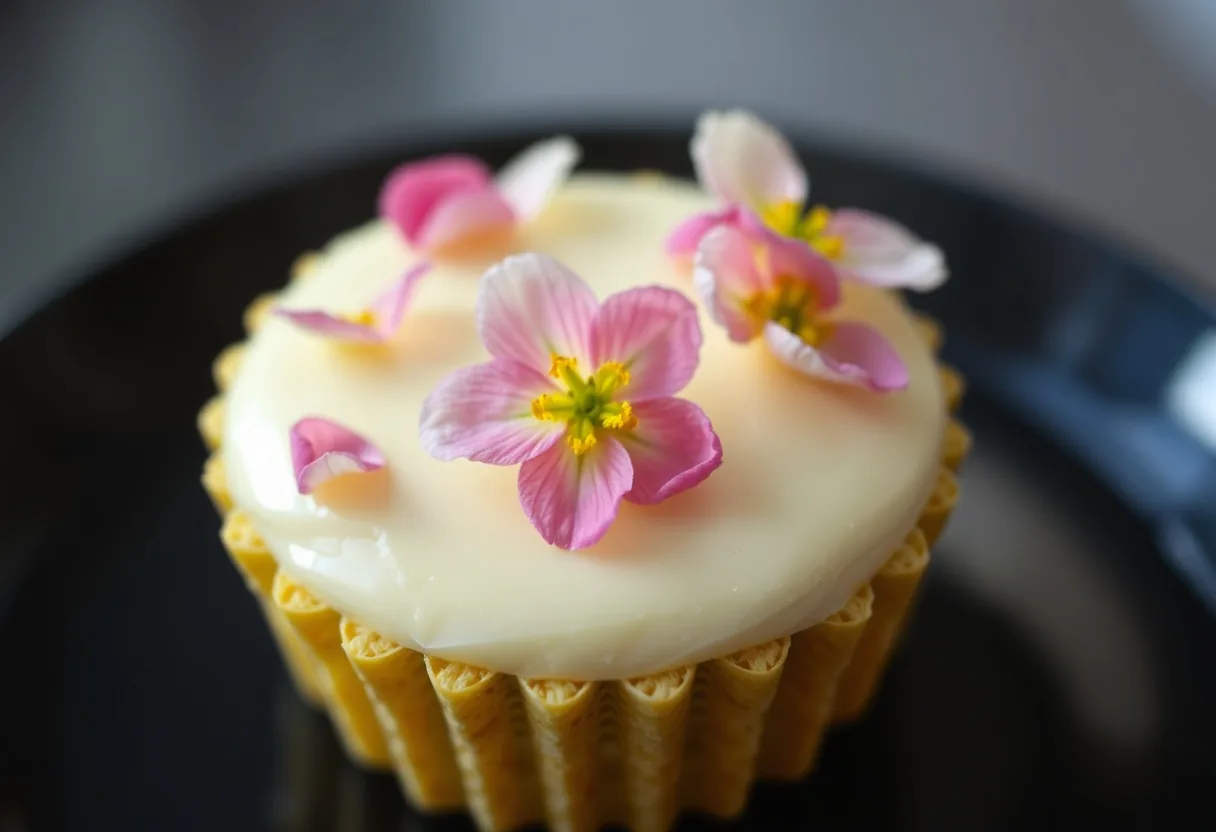 Deliciosas flores comestibles en recetas gourmet