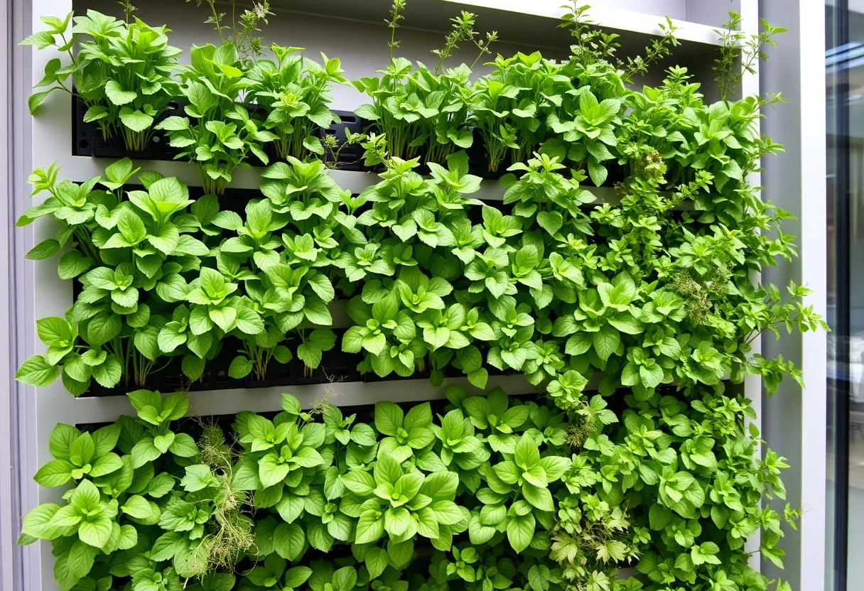 Jardinería vertical: innovación natural