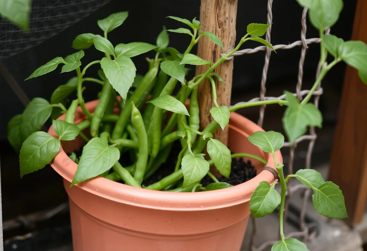 Judías verdes: cultivo eficiente en espacios pequeños