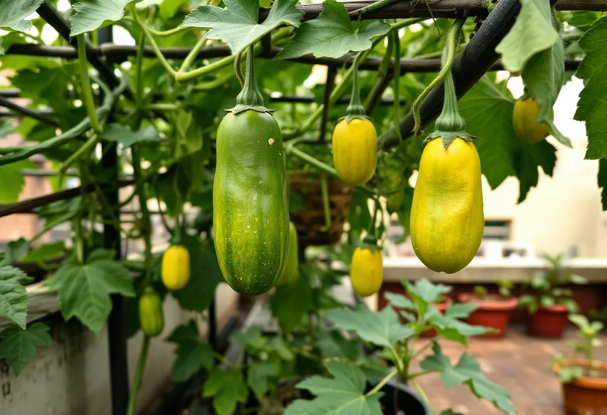 Cultivo de pepinos en huertos urbanos: Paso a paso