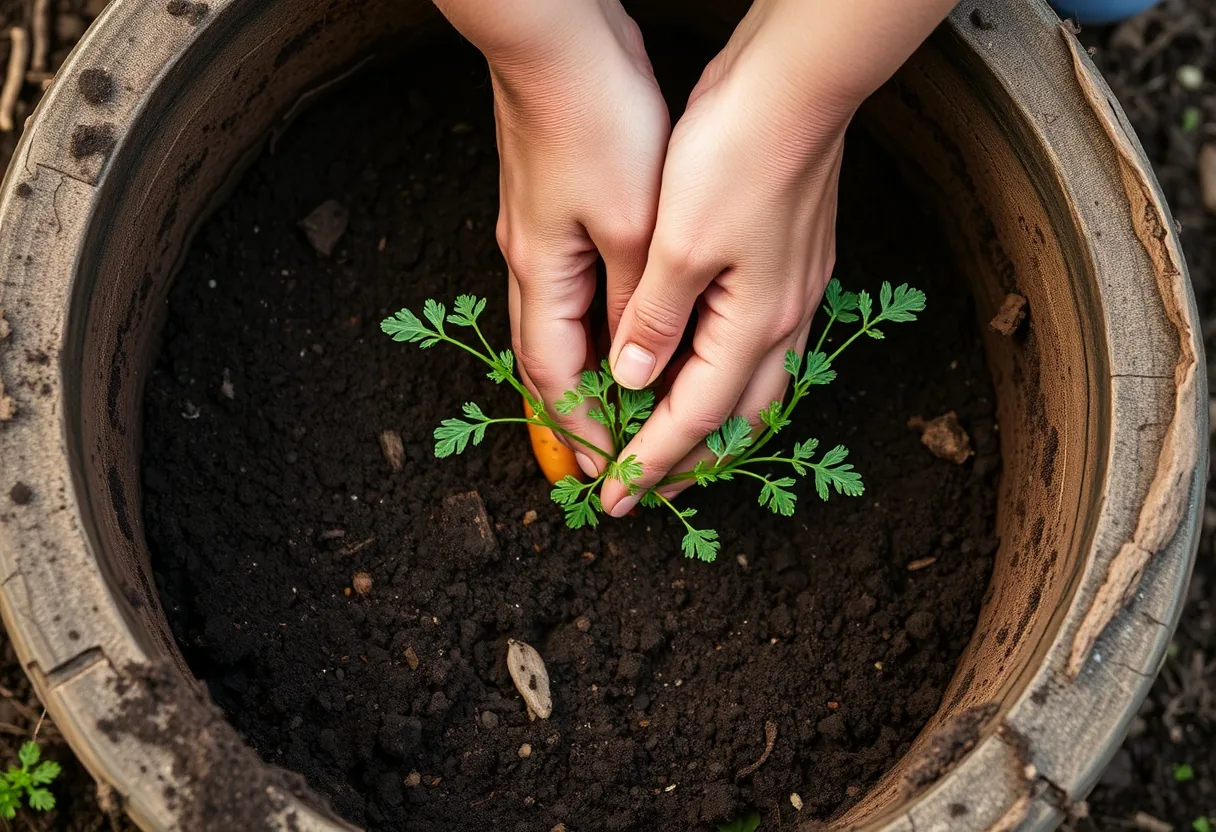 Guía para cultivar zanahorias en macetas