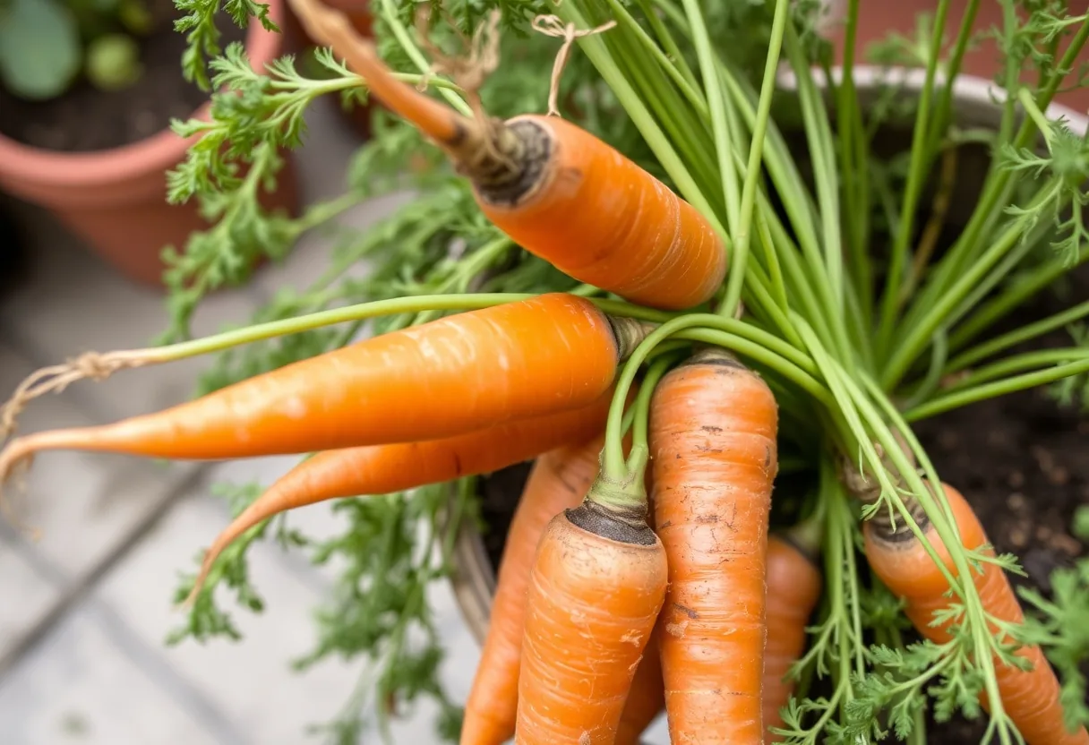 Zanahorias frescas en macetas: ¡cultiva en casa!