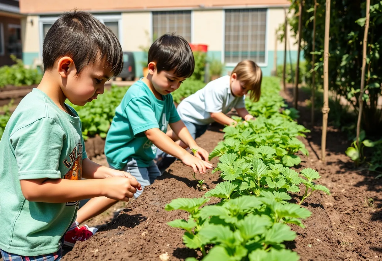 ¡Huerto escolar: naturaleza educativa en acción!