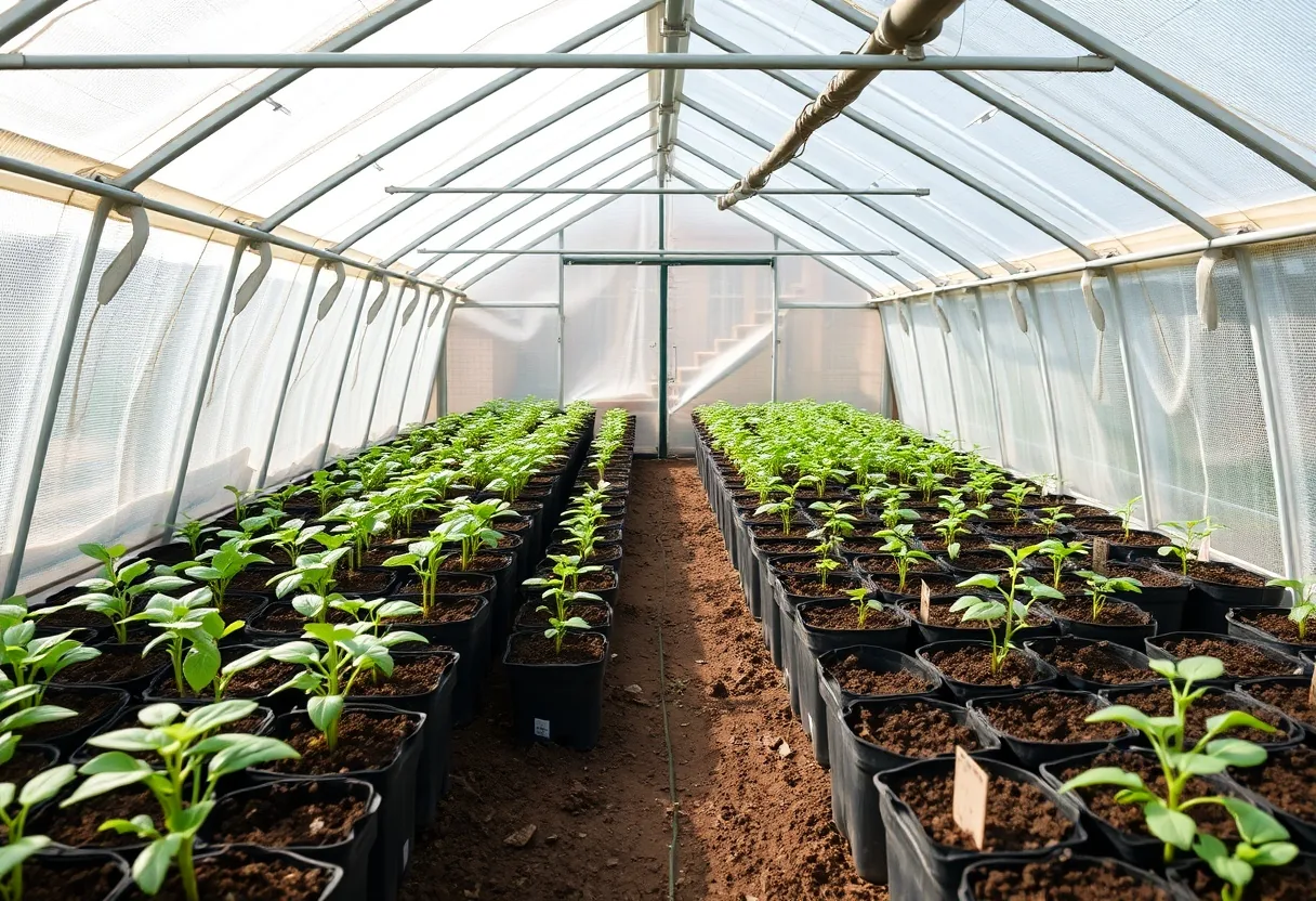 Innovación en invernaderos: eficiencia en espacios reducidos