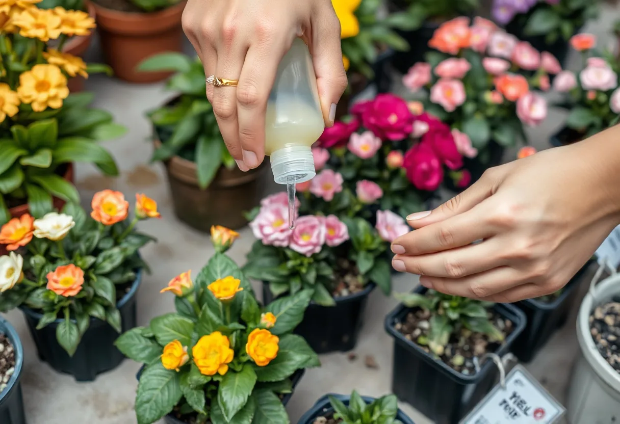 Fertilizantes para plantas con flor: Consejos prácticos