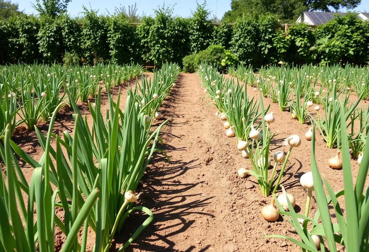 Conoce el arte de cultivar cebollas y ajos