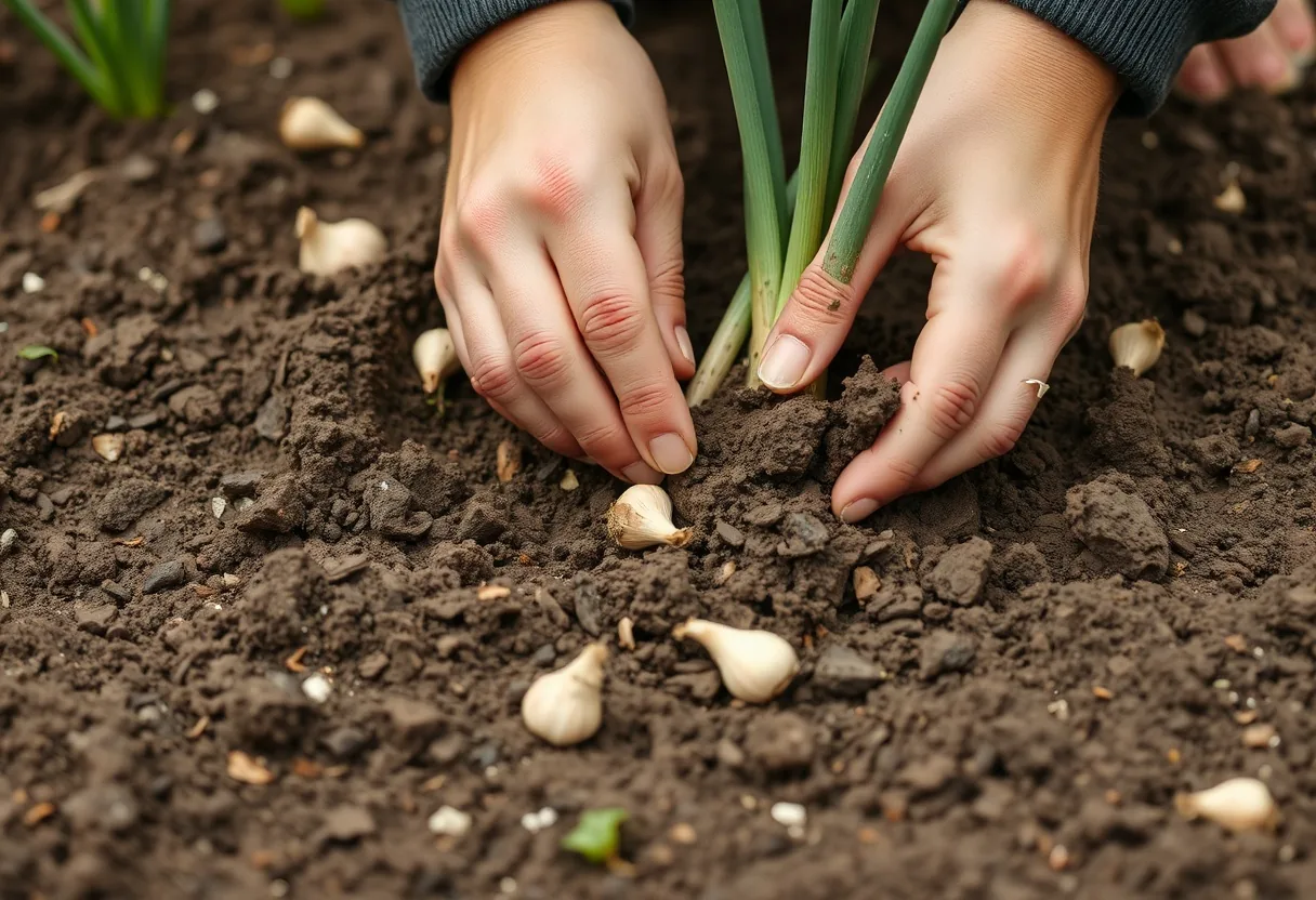 Preparación ideal para cebollas y ajos