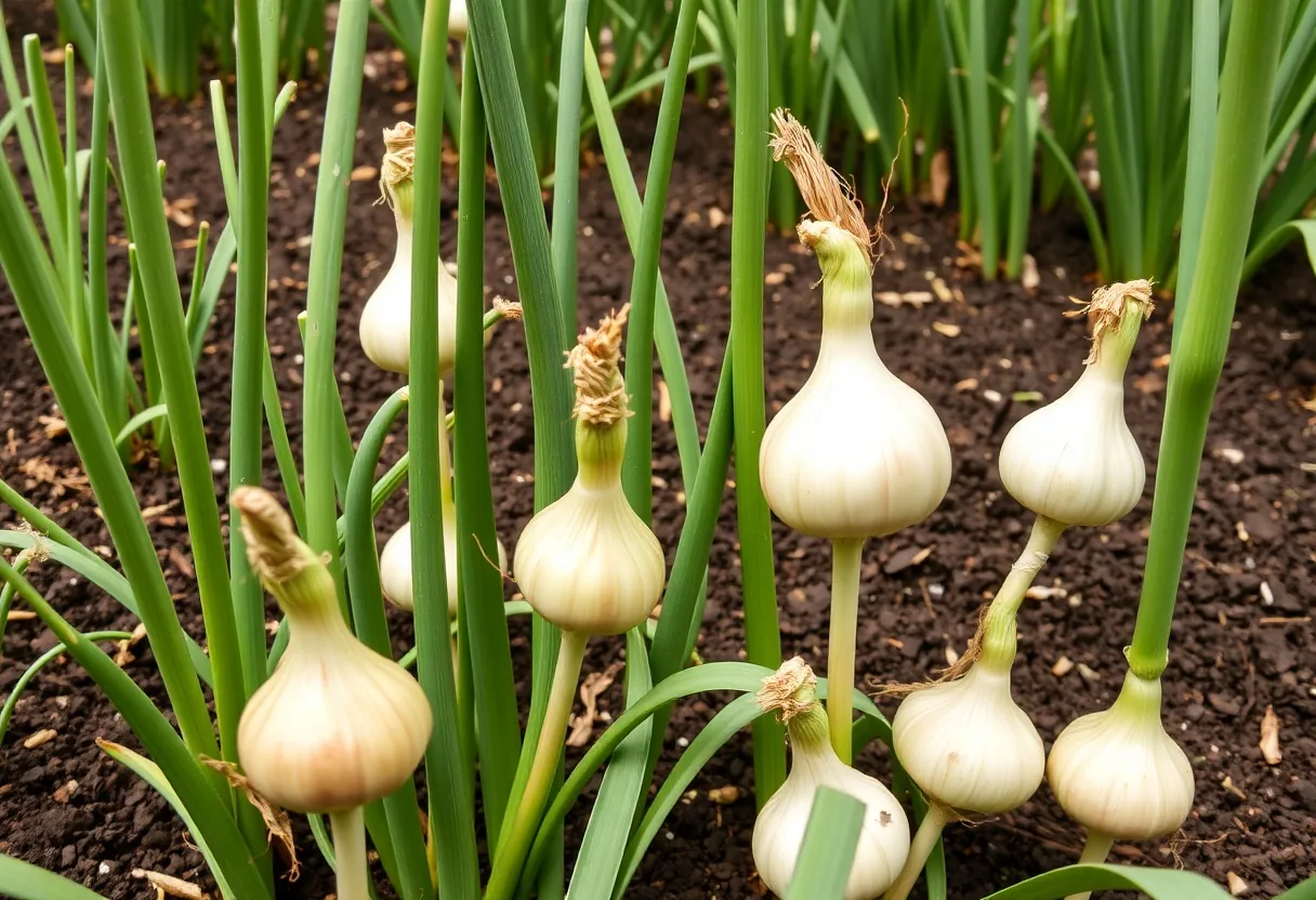 Descubre los secretos para cultivar cebollas y ajos