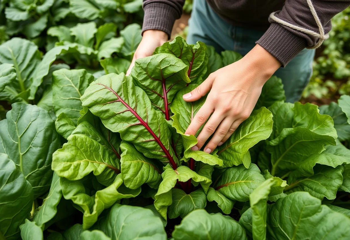 Consejos expertos para cultivar espinacas y acelgas