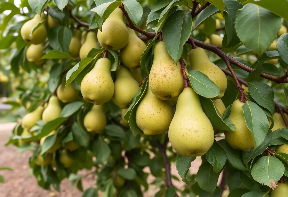 ¡Descubre el arte del cultivo de peras! 🌱🍐 #AgriculturaSostenible #PerasFresca