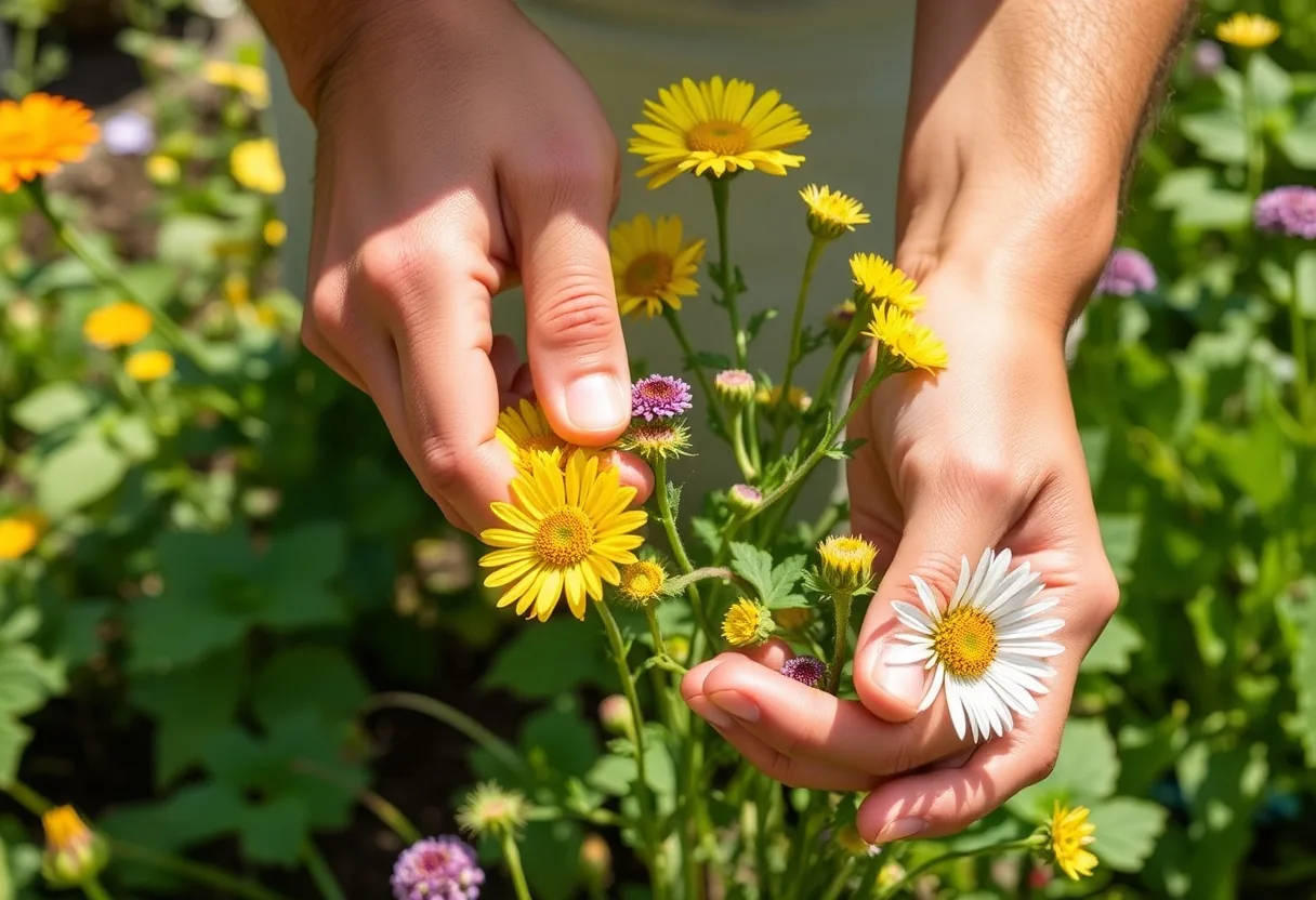Consejos clave para cuidar flores comestibles