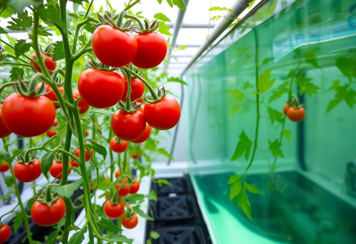 Guía para el cultivo de tomates acuapónicos