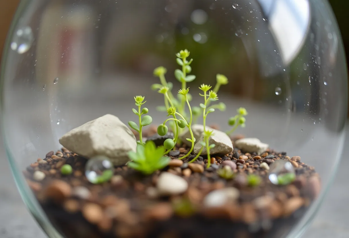 Descubre el arte del riego perfecto en miniatura