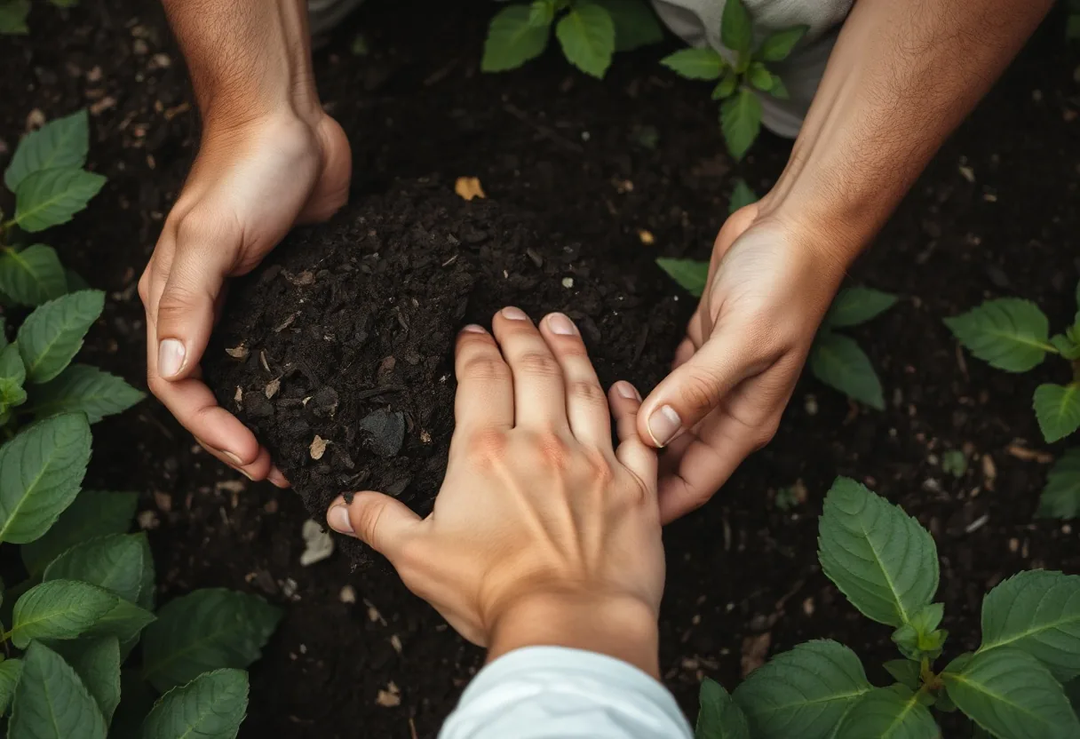 Guía para el uso de abonos orgánicos en jardinería sostenible