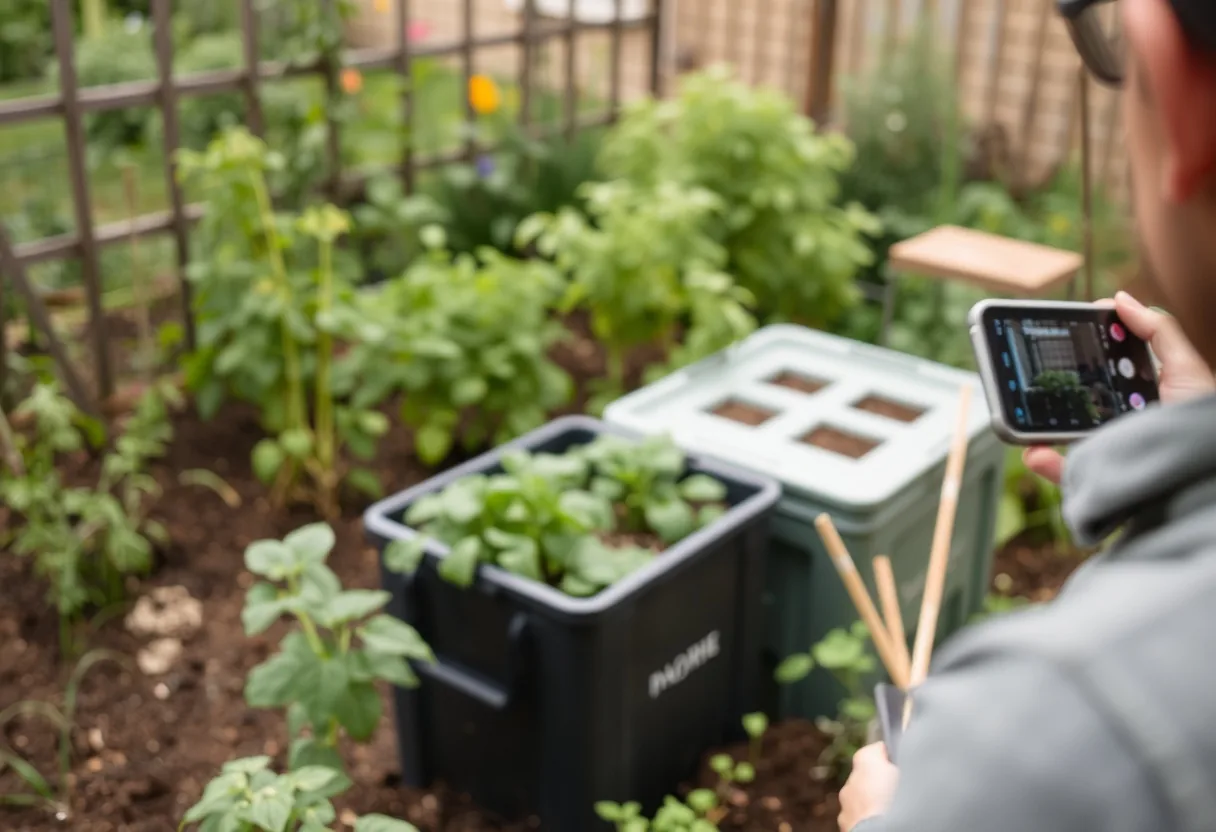Jardinería sostenible con abonos orgánicos