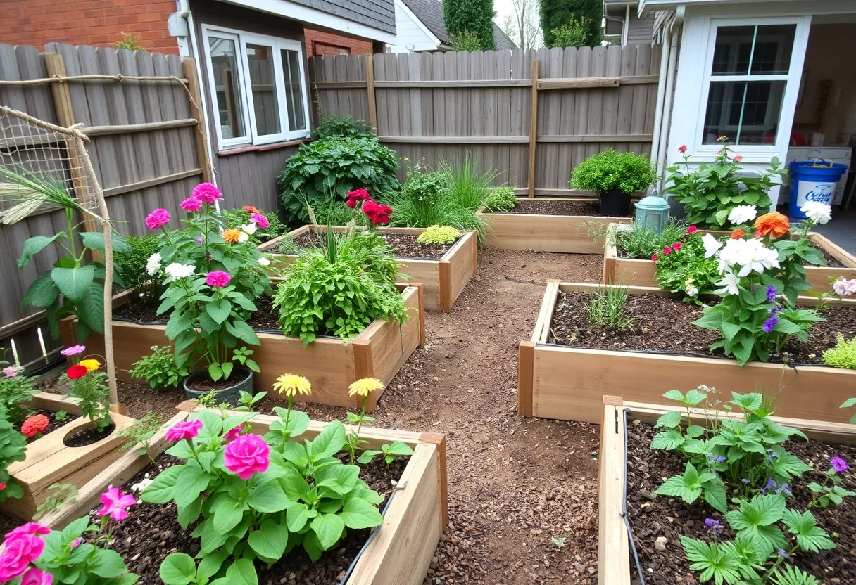 ¡Jardinería creativa para tu hogar! 🌿 #TransformaTuJardín