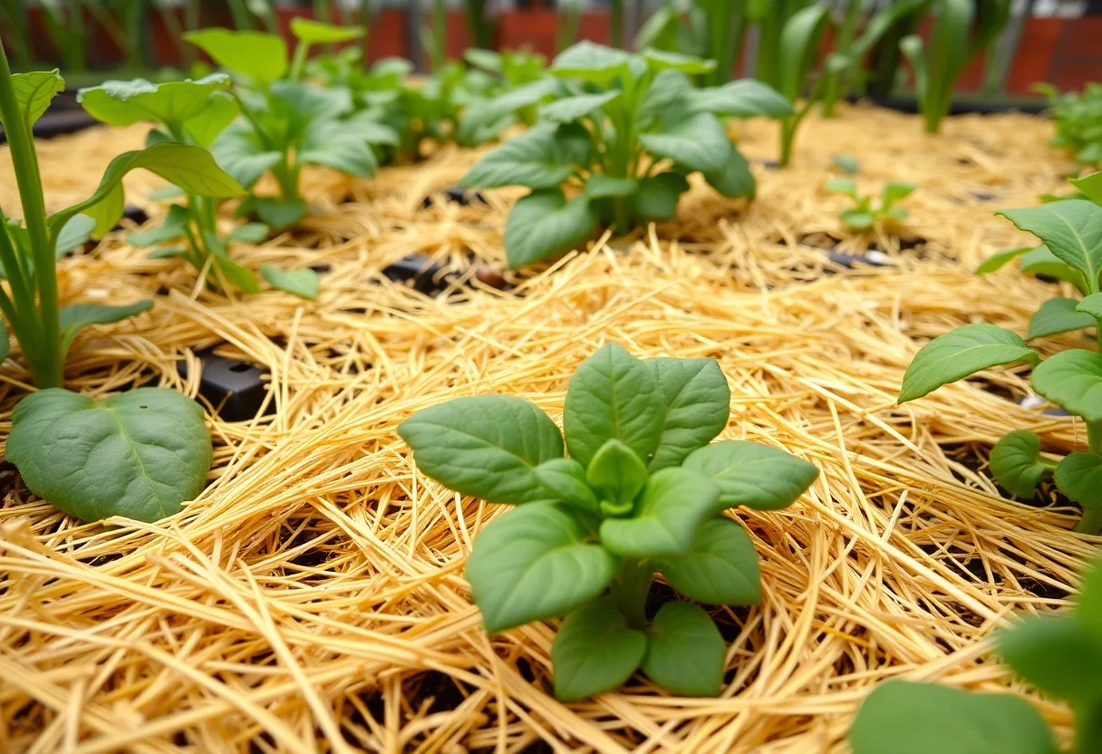 Secretos de la paja: ¡Tu huerto urbano te lo agradecerá! 🌱