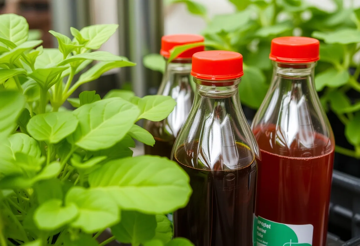 Explora los fertilizantes ideales para tu jardín hidropónico