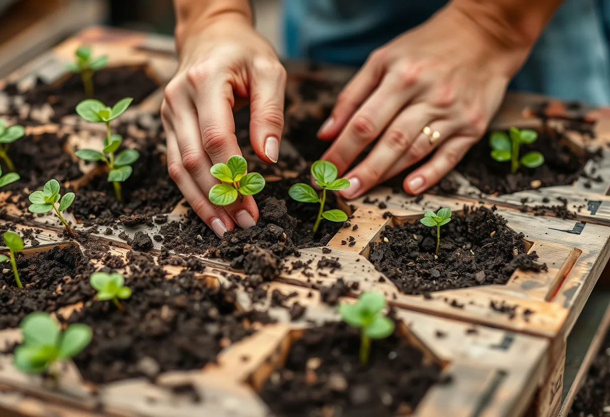 Prácticas ecológicas en el huerto: reciclaje eficiente