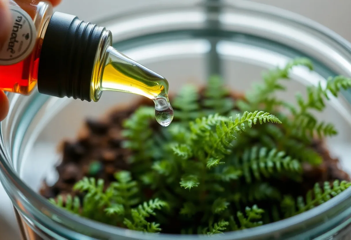 Guía para la fertilización de plantas en terrarios