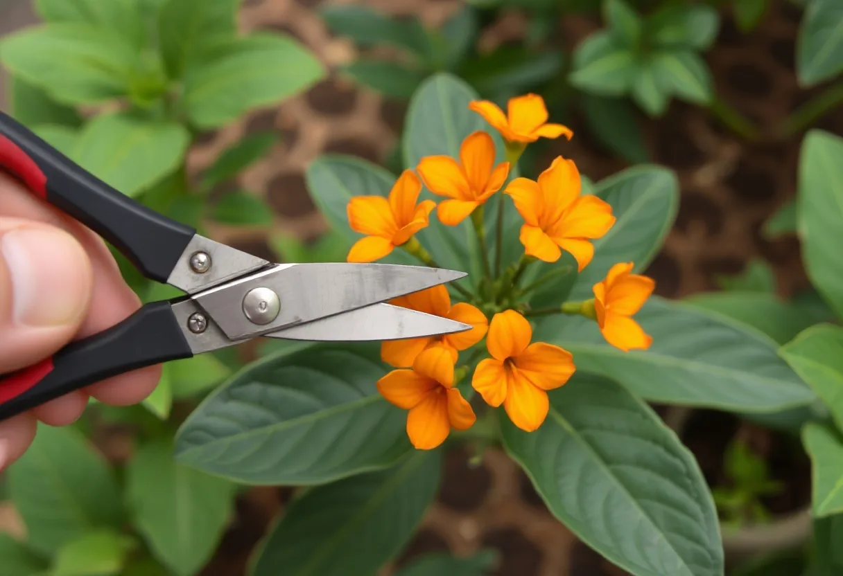 Guía para la poda de flores comestibles