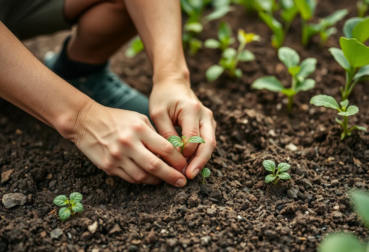 Siembra sostenible: cultivando un futuro verde