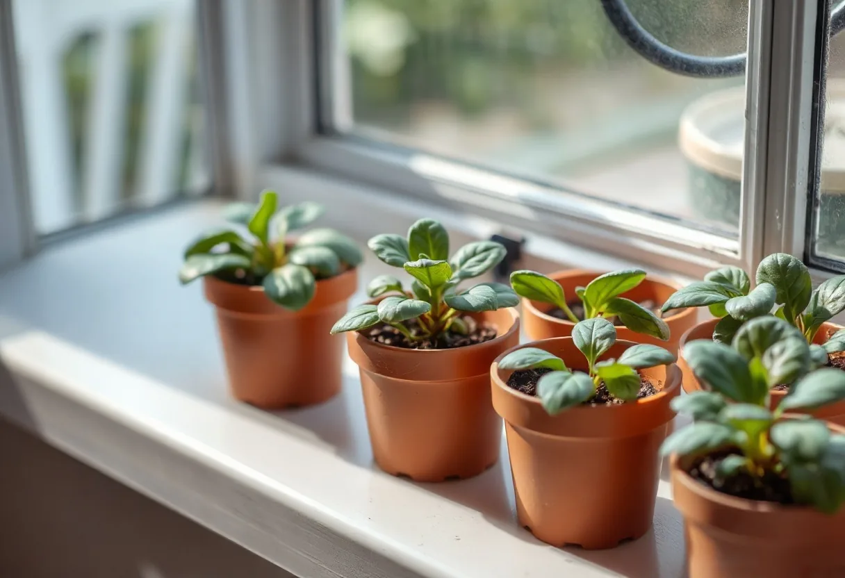 Guía para la siembra y cuidado de plantas comestibles en interiores