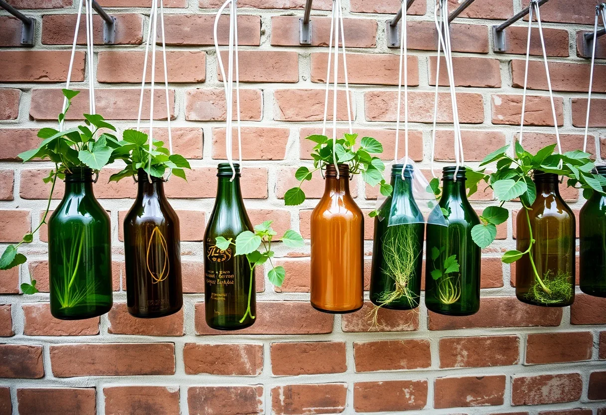Consejos para huertos en botellas